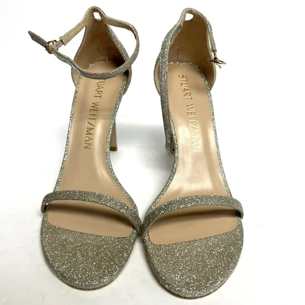 Stuart Weitzman Womens Nudistsong Heel EU40 B US9.5